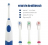 Электрическая зубная щетка с тремя запасными насадкам ALI
