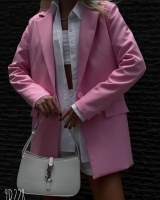 Пиджак на подкладке розовый IZD28