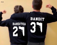 Свитшот мужской BANDIT черный SM266