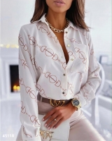 Блузка с карманом Цепь CC K2118