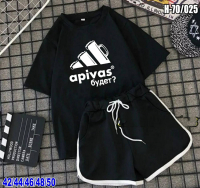 Шорты и черная футболка АПИВАС Новая цена SV