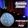 Беспроводная RGB LED лампа для ванной и бассейна RAINBOW SHOWER