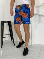 Мужские шорты пальмы оранж VD107