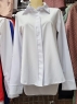Рубашка плотный лайт со скрытыми пуговками белая G250 G213