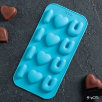 Силиконовая форма для конфет, льда I LOVE YOU