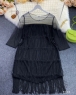 Платье Size plus Бахрама черное Rx