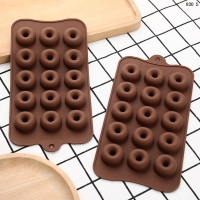 Форма для конфет и шоколада "ПОНЧИКИ" 15 ячеек