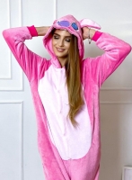 Кигуруми для взрослых пижамка Розовый Стич