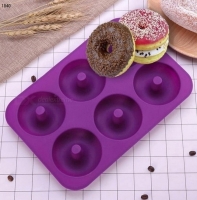 Форма силикон для выпечки пончиков