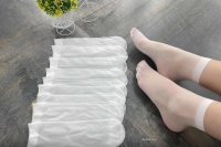 Носки эластичные белые 10 пар